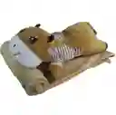 Peluche De Vaca Con Cobija Integrada: Perfecto Para Dormir Y Abrazar