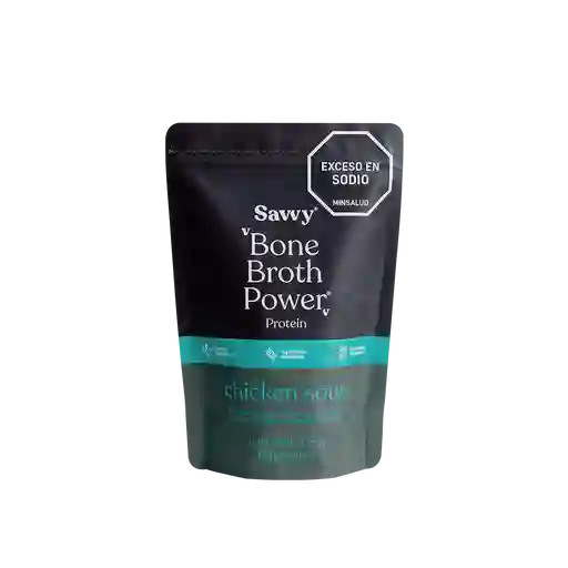 Savvy Proteína | Bone Broth Power® Chicken Soup 375g