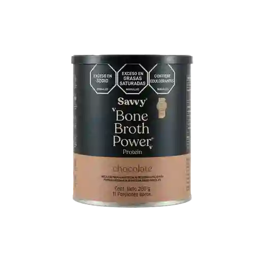 Savvy Proteína | Bone Broth Power® Chocolate Mini 280g