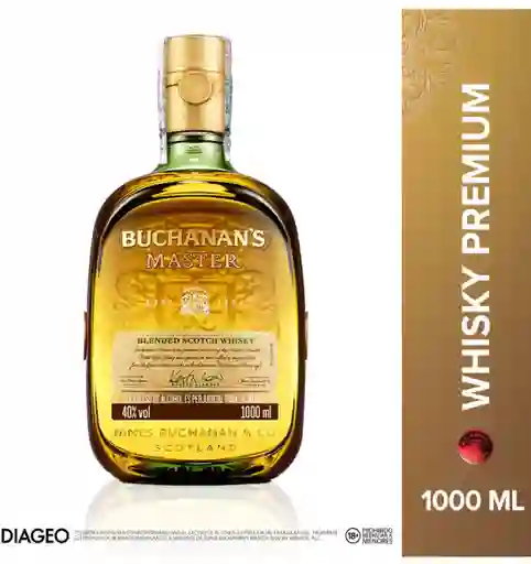 Buchanan´s Master Whisky Blended Escocés