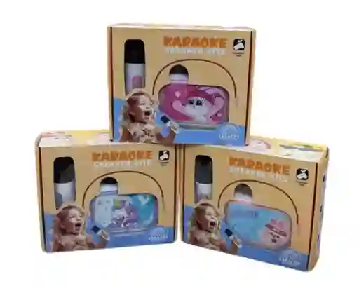 Parlante Microfono Karaoke Bluetooth Xl-608 Niños