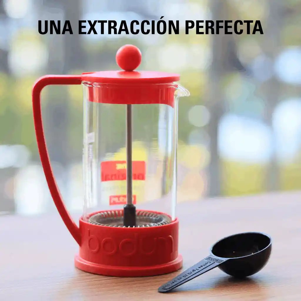 Bodum Prensa Francesa Brazil Roja Original (350 Ml)