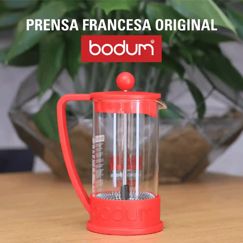 Bodum Prensa Francesa Brazil Roja Original (350 Ml)