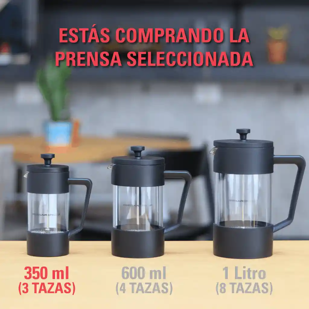 Prensa Francesa Primula Express (3 Tazas - 350ml)