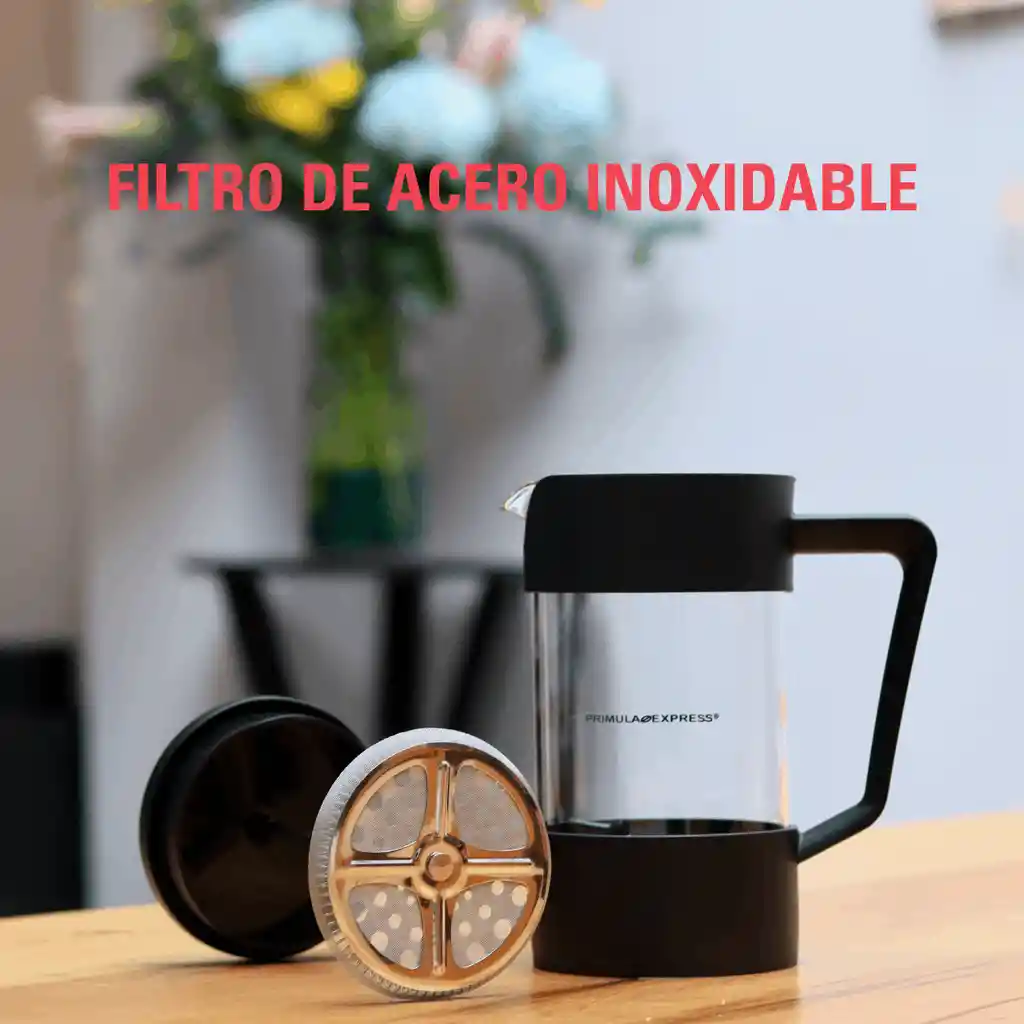 Prensa Francesa Primula Express (4 Tazas - 600ml)