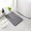 Salida Alfombra Baño Viscoelástica Suave, Antideslizante Y De Secado Rápido, Diseño Elegante.