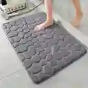 Salida Alfombra Baño Viscoelástica Suave, Antideslizante Y De Secado Rápido, Diseño Elegante.