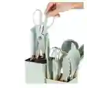 Set De Utensilios De Cocina Silicona 19 Verde Claro Piezas Para El Chef Moderno
