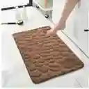 Salida Cafe Alfombra Baño Viscoelástica Suave, Antideslizante Y De Secado Rápido, Diseño Elegante.