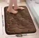 Salida Cafe Alfombra Baño Viscoelástica Suave, Antideslizante Y De Secado Rápido, Diseño Elegante.
