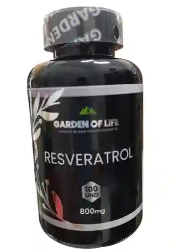 Resveratrol 800 Mg X 100 Und Garden Of Life