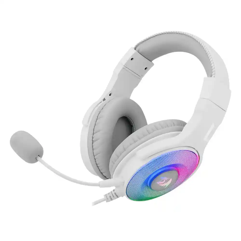 Combo 3 En 1 Redragon S129w White + Mouse Pad Com-044