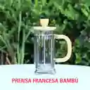 Prensa Francesa Bambú (3 Tazas - 350 Ml)