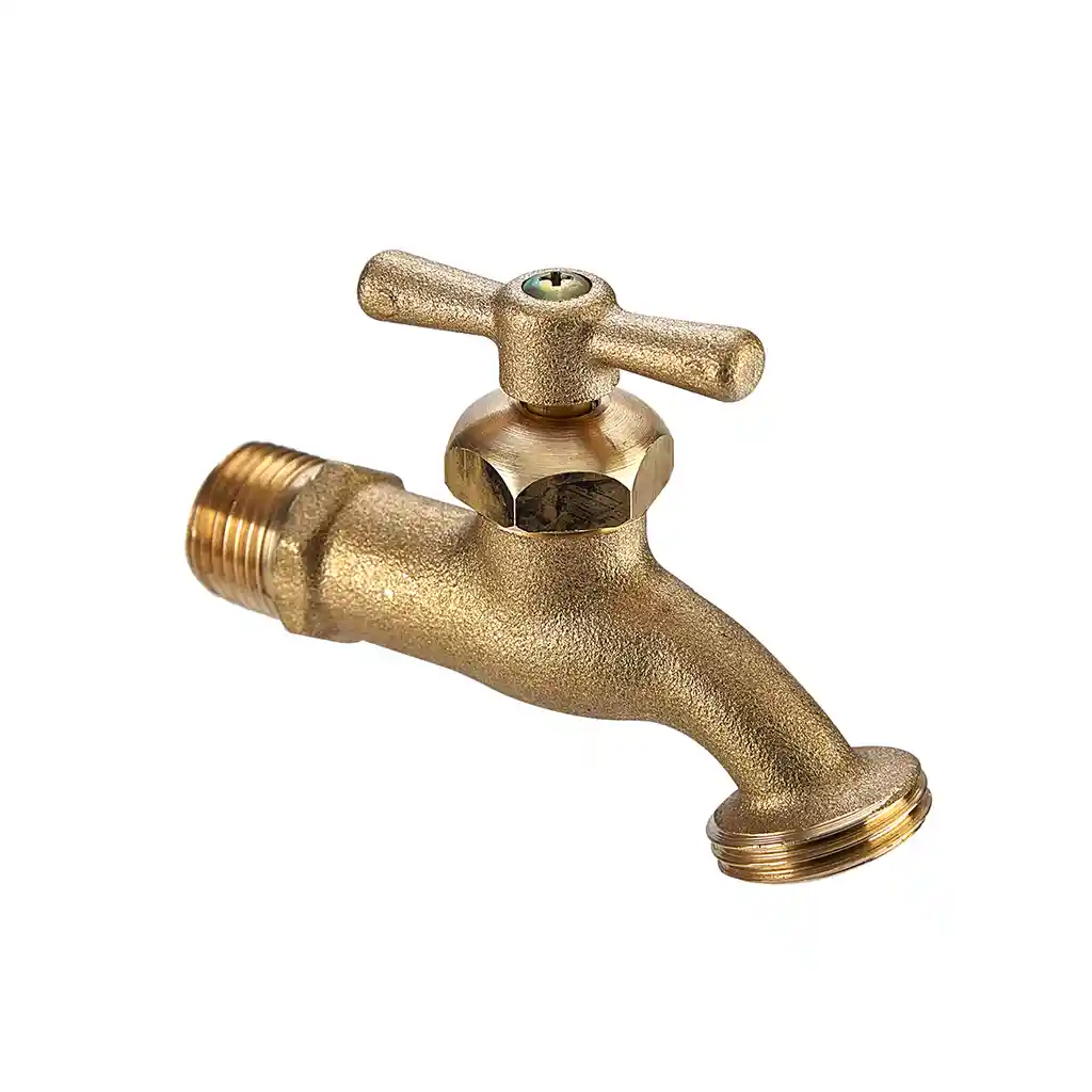 Llave Jardín 1/2 Pulgada Bronce Riego Agua