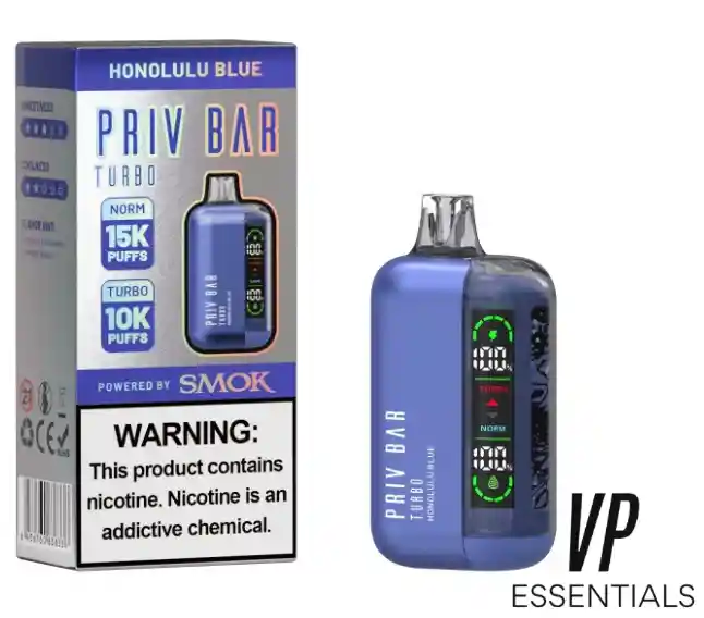 Vap Priv Bar Honolulu Blue 15000pffs