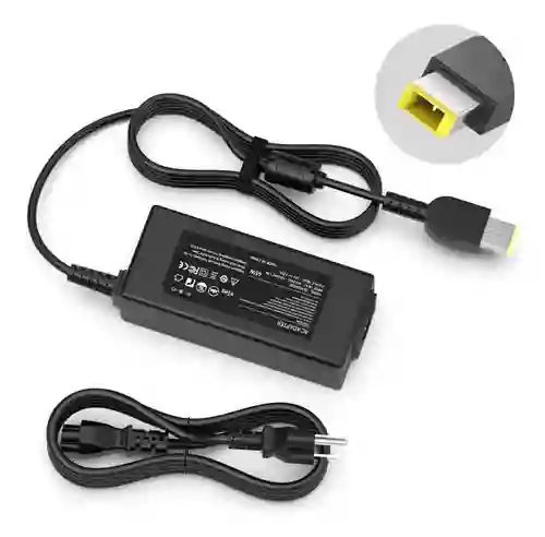 Cargador Homologado Compatible Con Lenovo 20v 2.25a Usb Amarillo