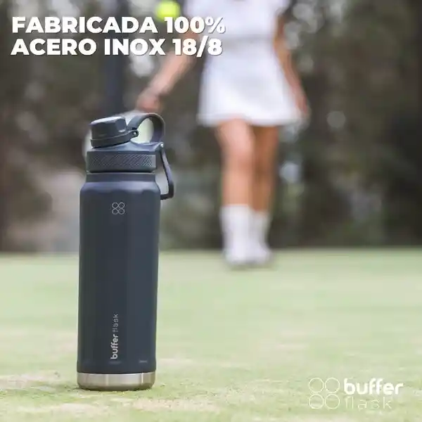 Termo Botella Termica Acero Inox Buffer 1l - Azul