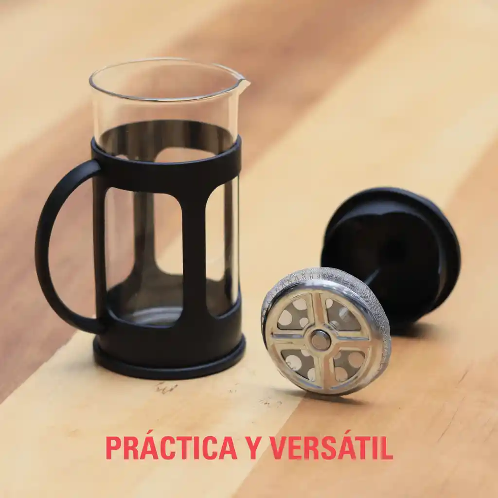 Prensa Francesa Green Bank Negra (3 Tazas - 350 Ml)