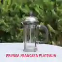 Prensa Francesa Green Bank Plateada (3 Tazas - 350 Ml)