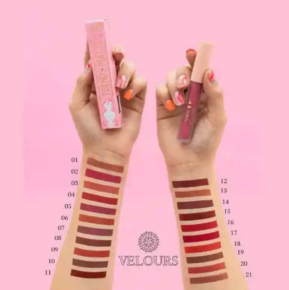 Labial Profesional Matte Tono 17