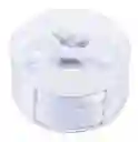 Cinta Satin Tela 0.7 X 5mt Blanca