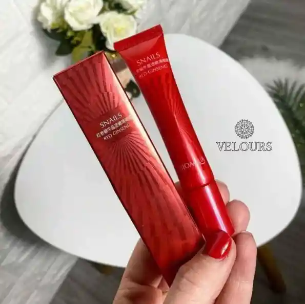 Crema Para Contorno De Ojos Ginseng Rojo Y Baba De Caracol