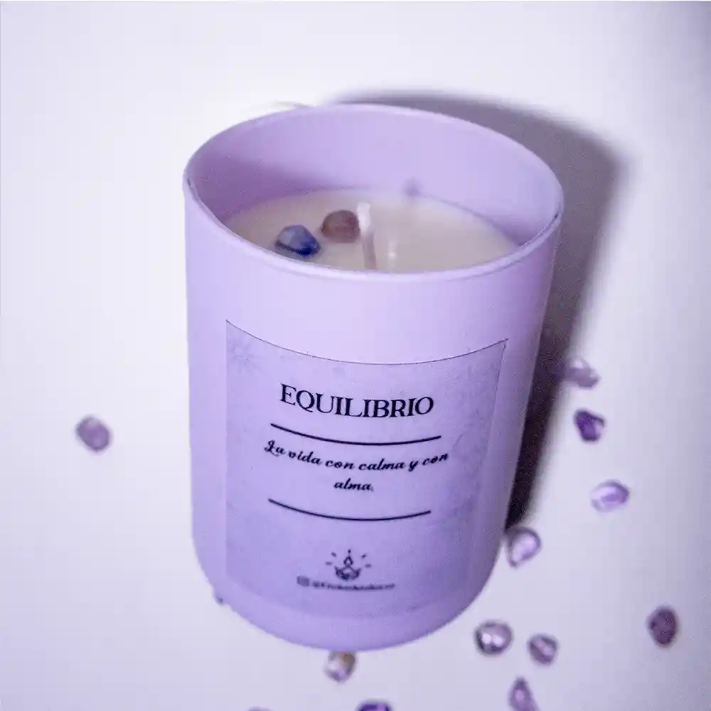 Vela Equilibrio – Calma Y Paz Interior - 280g - Día De Madres