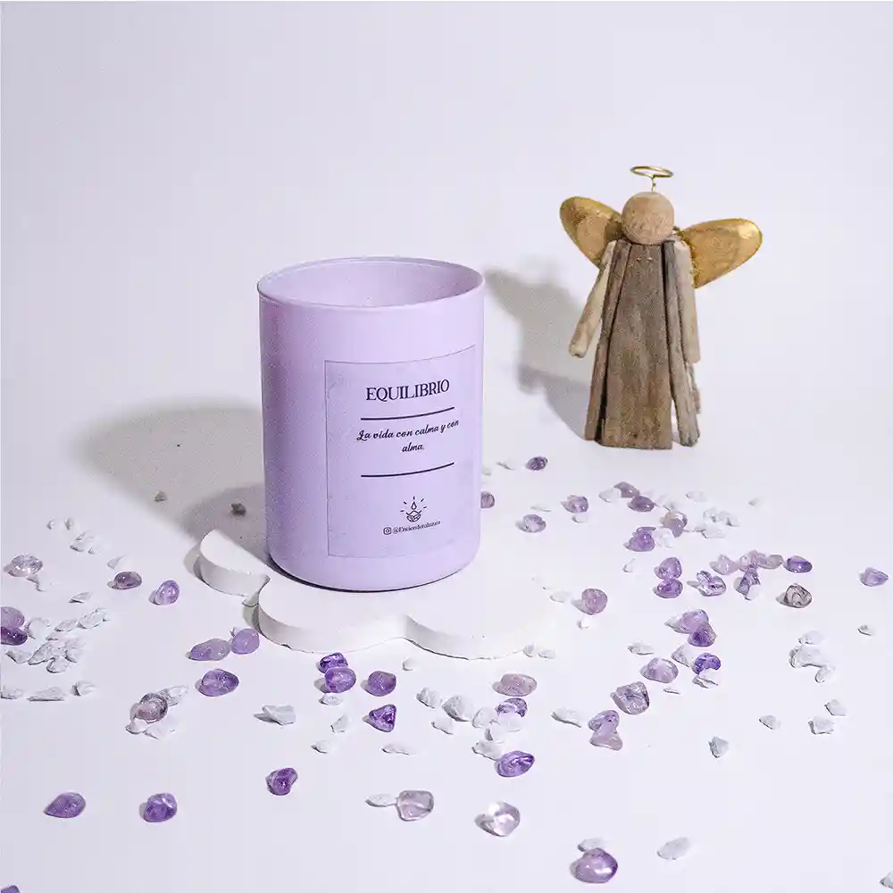 Vela Equilibrio – Calma Y Paz Interior - 280g - Día De Madres