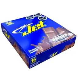 Chocolate Jet Caja 16undx25gr