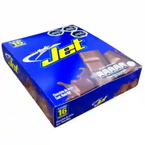 Chocolate Jet Caja 16undx25gr