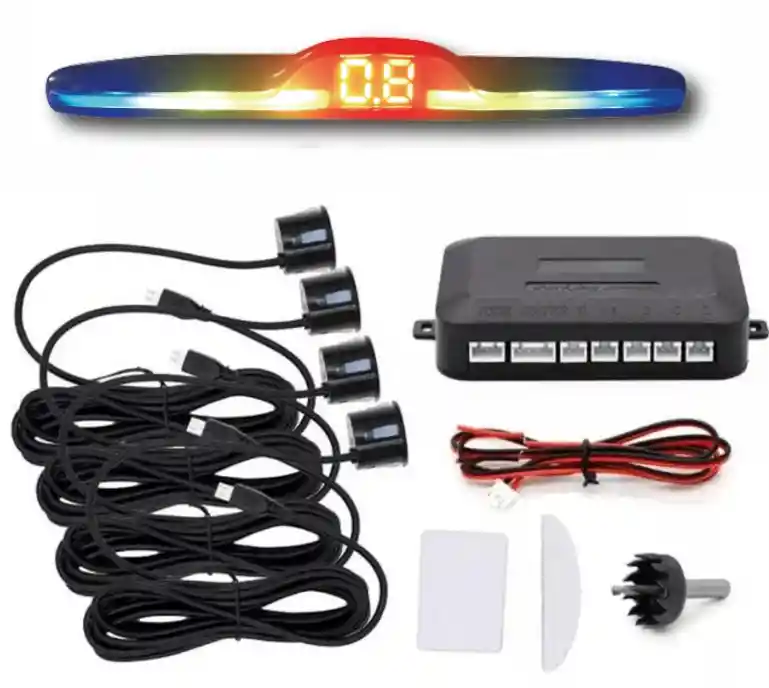 Sensor De Reversa Media Luna Con 4 Sensores