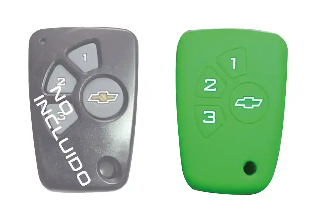 Forro Protector Control Llave Chevrolet Aveo Corsa Optra Verde