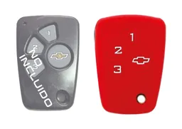 Forro Protector Control Llave Chevrolet Aveo Corsa Optra Rojo