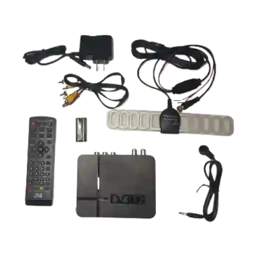 Decodificador Tdt Tv, Para Automovil, Camioneta Y Adaptador Para 110v