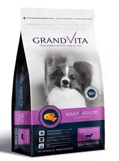 Comida Para Perro Grandvita Adulto Raza Pequeña 3 Kg