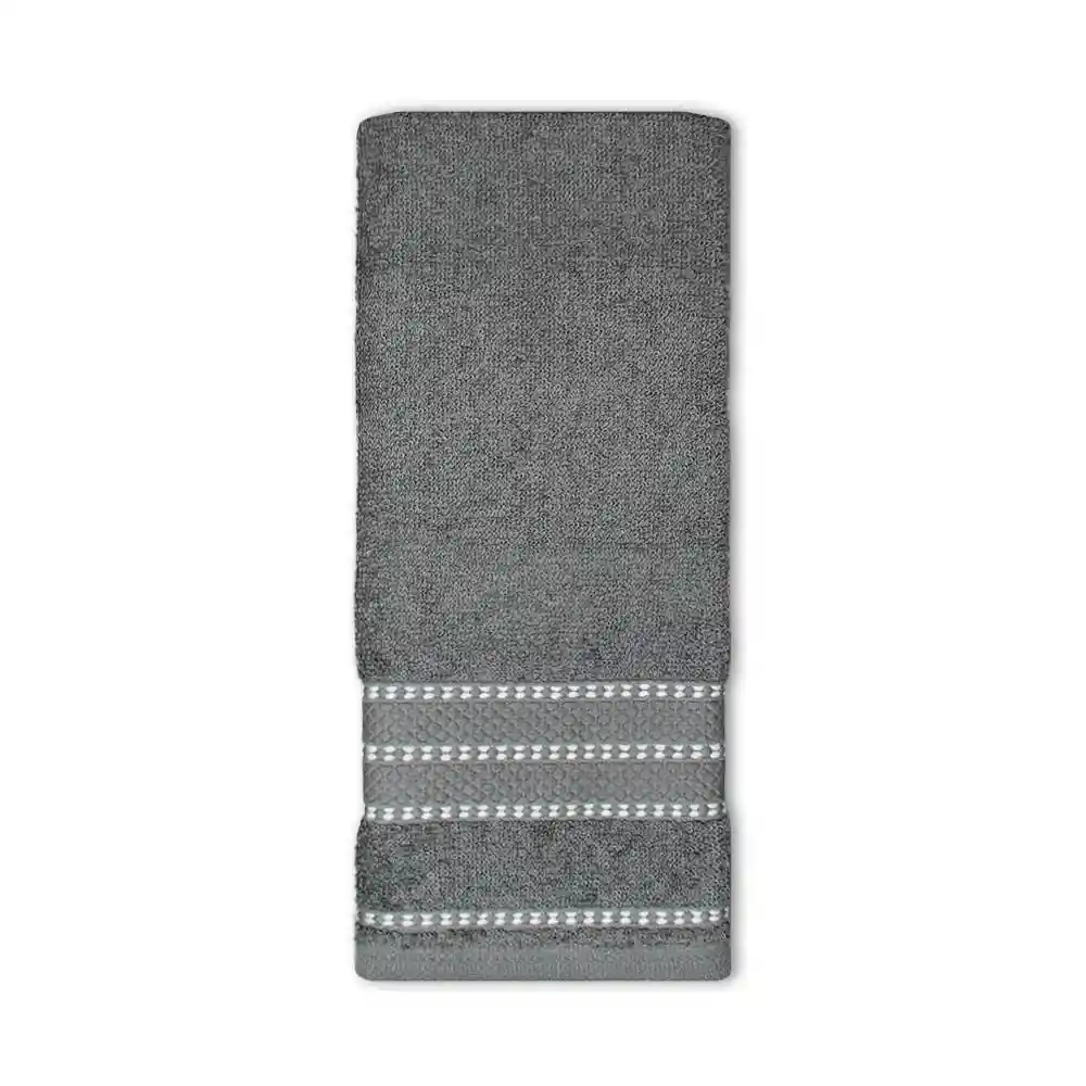 Toalla Mano 40x65 Cm en 350 Gm Gris
