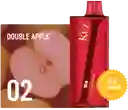 Vaporizador Kuz Dababy 9.000 Puffs Sabor Double Apple