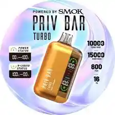 Vaporizador Priv Bar Turbo 15.000 Puffs Sabor Honolulu Blue