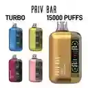 Vaporizador Priv Bar Turbo 15.000 Puffs Sabor Honolulu Blue