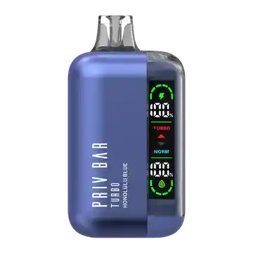 Vaporizador Priv Bar Turbo 15.000 Puffs Sabor Honolulu Blue