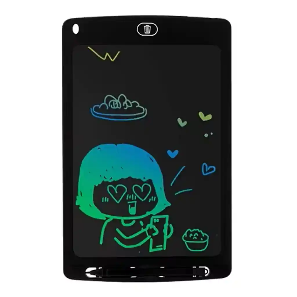 Tablet De Escritura Y Dibujo Lcd Para Niños De 8.5 Pulgadas Black