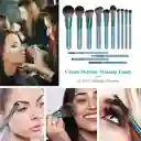 Brochas Maquillaje Profesional Bs Mall Set 14 Brochas