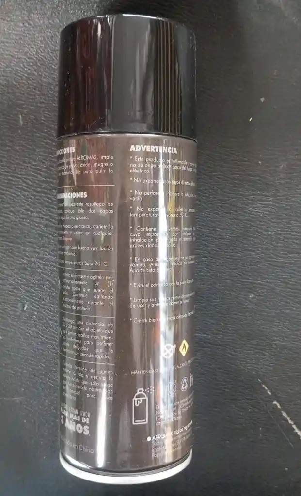 Aerosol Anticorrosivo 400 Ml Color Referenciado