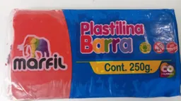 Plastilina En Barra 250gr Roja Marfil