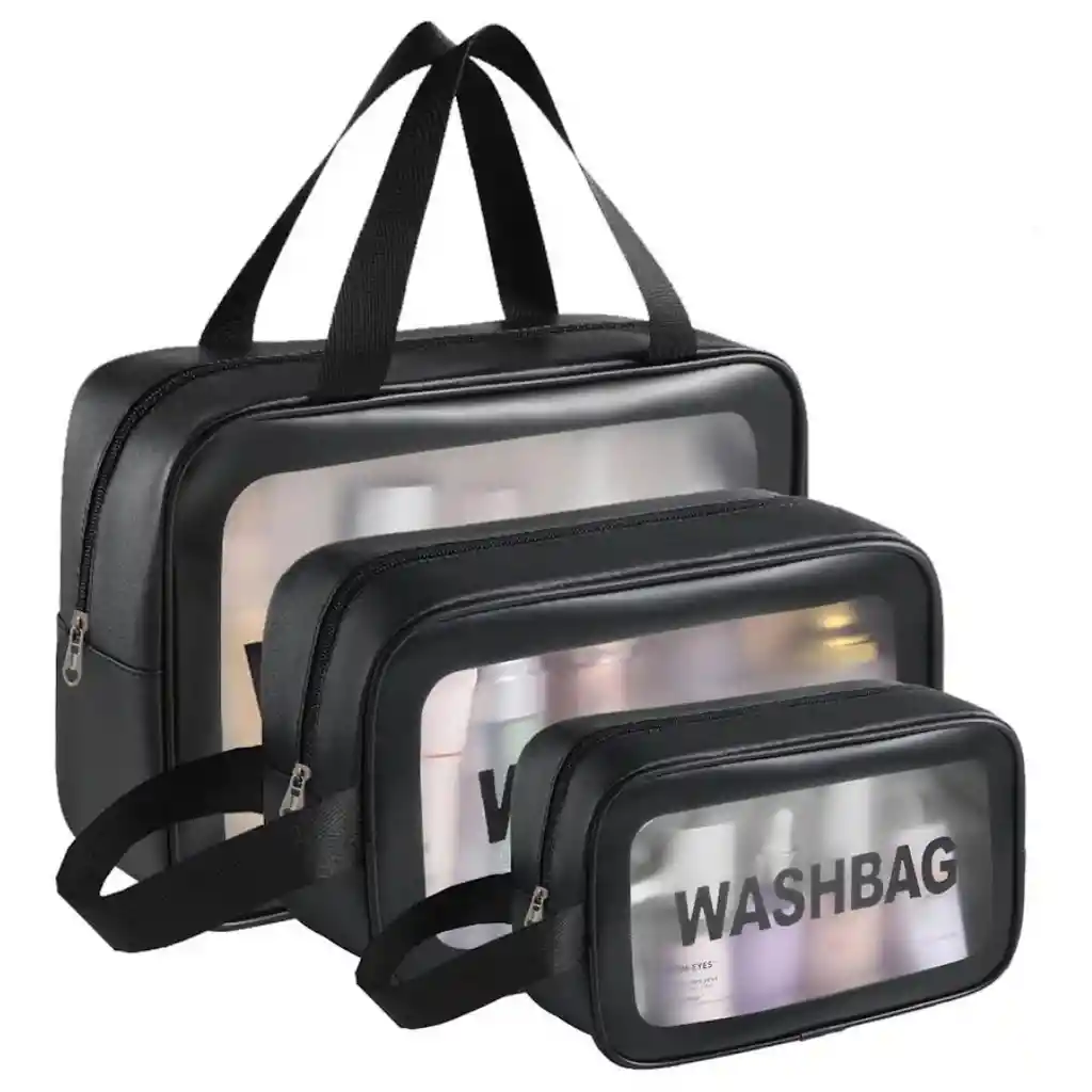 Set Cosmetiqueras Bolsos Viaje Impermeables Multifuncionales
