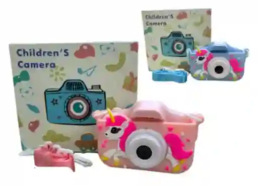 Camara Fotos Video Niños Niñas Unicornio