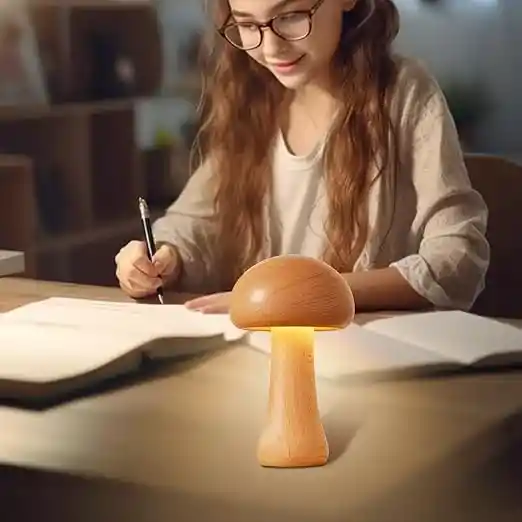 Lámpara Decorativa En Forma De Hongo