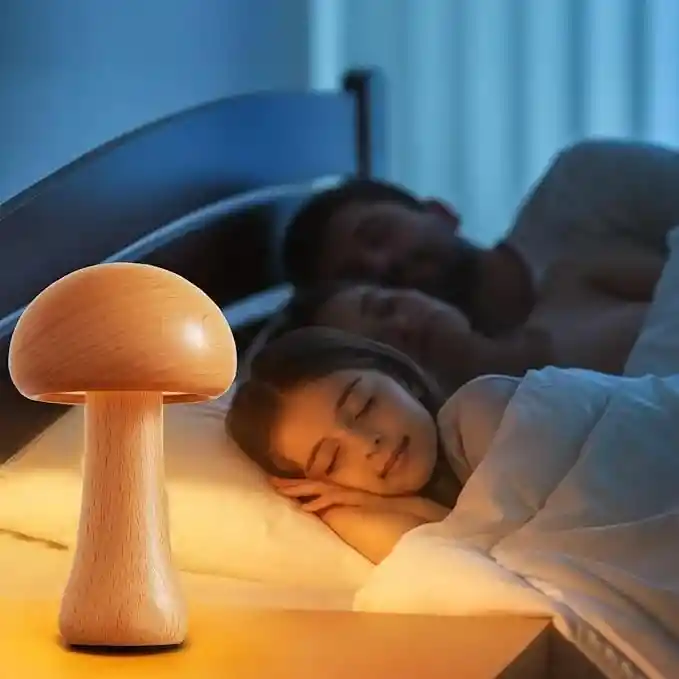 Lámpara Decorativa En Forma De Hongo
