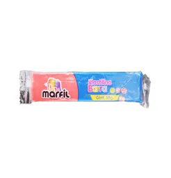 Plastilina En Barra 55gr Roja Marfil