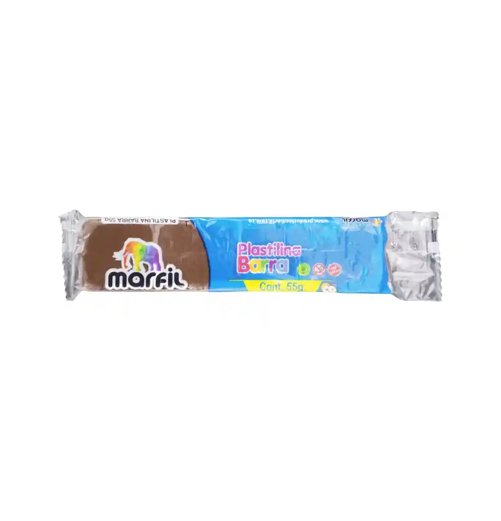Plastilina En Barra 55gr Cafe Marfil